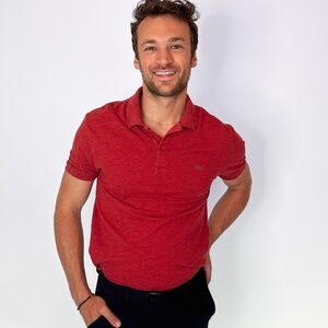 Men's Lacoste Red Polo Shirt